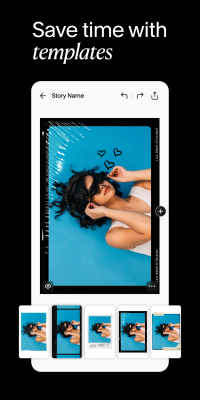 Screenshot of the application Unfold - #6