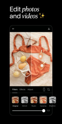 Screenshot of the application Unfold - #7