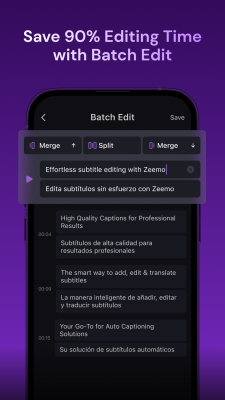 Screenshot of the application Zeemo - #7