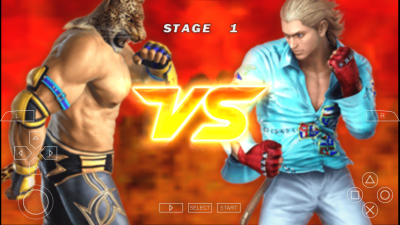 Screenshot of the application Tekken 5 - #4
