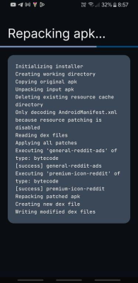 Screenshot of the application ReVanced Manager - #3