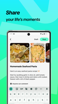 Screenshot of the application TikTok Notes - #3