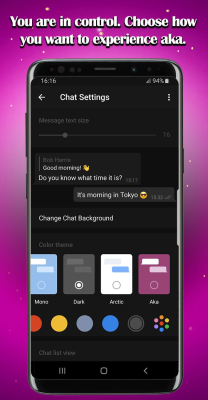 Screenshot of the application aka Messenger - #4