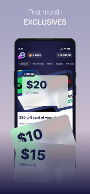 Screenshot of the application Sweatcoin - #3