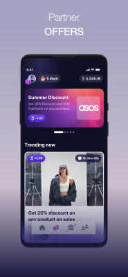 Screenshot of the application Sweatcoin - #4