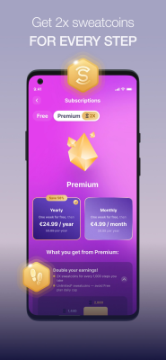 Screenshot of the application Sweatcoin - #6