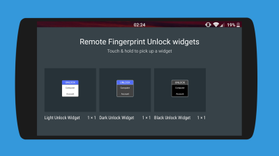 Screenshot of the application Remote Fingerprint Unlock - #5