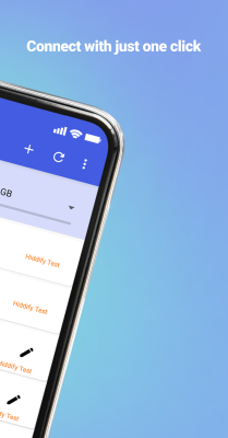 Screenshot of the application HiddifyNG - #3