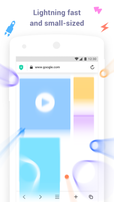Screenshot of the application Aloha Browser Lite - #3