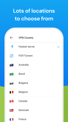 Screenshot of the application Aloha VPN - #3