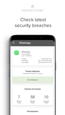 Screenshot of the application Camera Blocker - #6