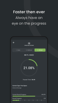 Screenshot of the application iShredder - #5