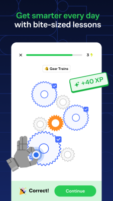 Screenshot of the application Brilliant: Learn by doing - #3