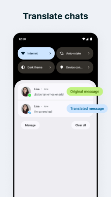Screenshot of the application Bubble Screen Translate - #7
