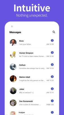 Screenshot of the application Notisave - #3