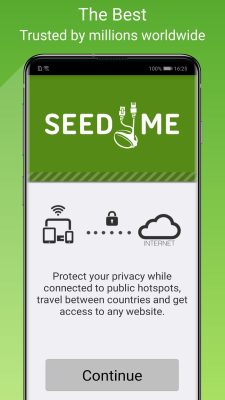 Screenshot of the application Seed4.Me VPN Proxy - #4