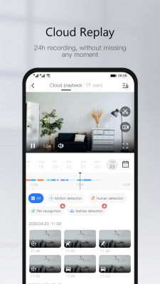 Screenshot of the application Yoosee - #3