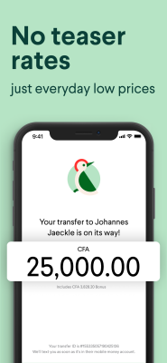 Screenshot of the application Taptap Send - #5