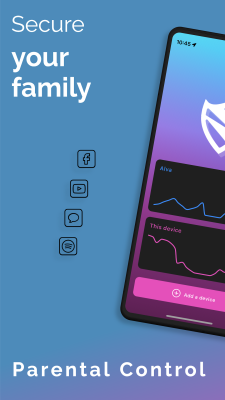 Screenshot of the application Parental Control by Blokada - #1