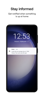 Screenshot of the application Vivint - #3