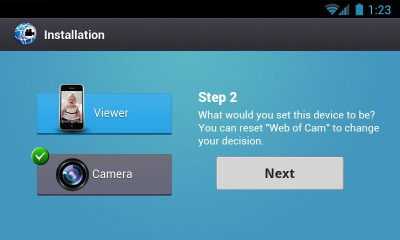 Screenshot of the application WiFi Baby Monitor - #11