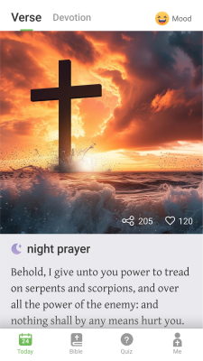 Screenshot of the application King James Bible - Verse+Audio - #5