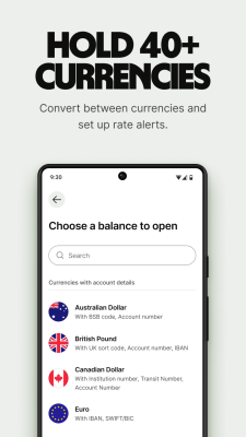 Screenshot of the application Wise: International Transfers - #4