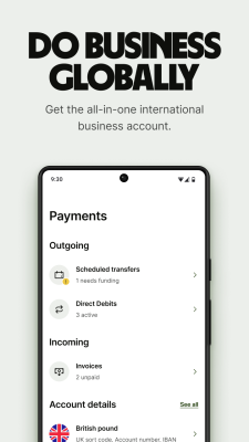 Screenshot of the application Wise: International Transfers - #7