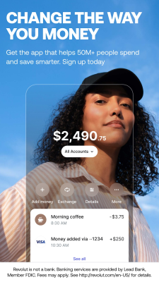 Screenshot of the application Revolut - #3