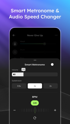 Screenshot of the application Musiclab - #5