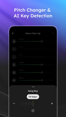 Screenshot of the application Musiclab - #6