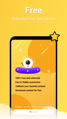 Screenshot of the application SuperNet VPN - #5