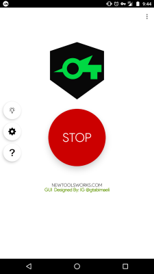 Screenshot of the application SocksIP Tunnel - #3