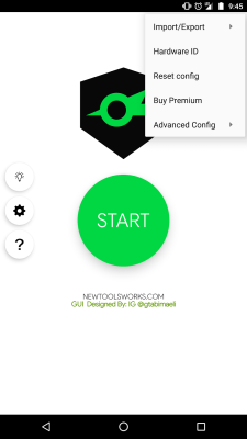 Screenshot of the application SocksIP Tunnel - #5