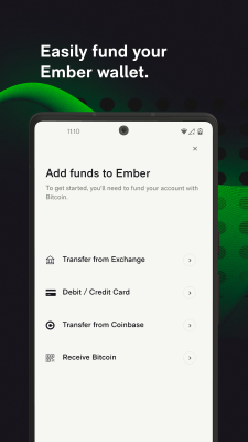 Screenshot of the application Ember - #6