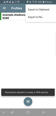 Screenshot of the application Shadowsocks - #3