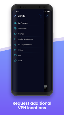 Screenshot of the application vpnify - #6