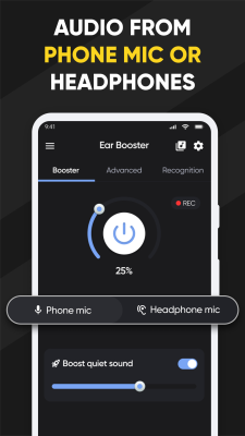 Screenshot of the application Loud Headphones Volume Booster - #2