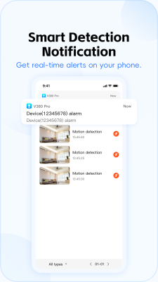 Screenshot of the application V380 Pro - #4