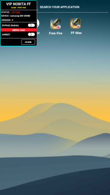 Screenshot of the application Nobita FF MOD - #3