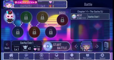 Screenshot of the application Gacha Ultra 3 - #5