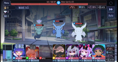 Screenshot of the application Gacha Cafe - #7