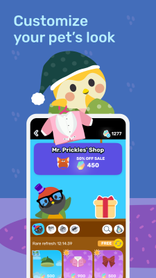 Screenshot of the application Finch - #5