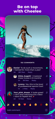 Screenshot of the application Cheelee - #4