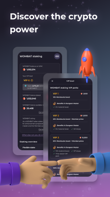 Screenshot of the application Wombat - #6