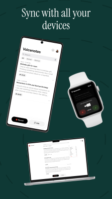 Screenshot of the application Voicenotes - #4