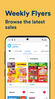 Screenshot of the application Flipp - #3