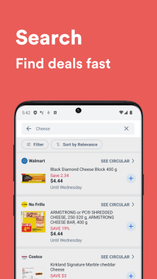 Screenshot of the application Flipp - #4