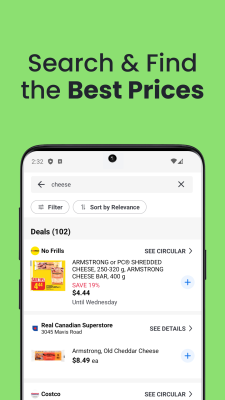 Screenshot of the application reebee - #3