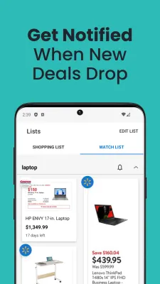 Screenshot of the application reebee - #7